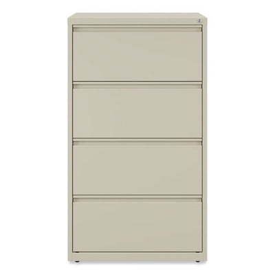 Lateral File, 4 Legal/letter-size File Drawers, Putty, 30" X 18.63" X 52.5"