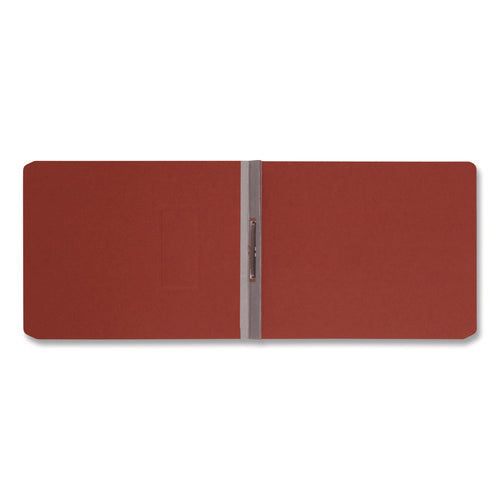 Prong Fastener Premium Pressboard Report Cover, Two-piece Prong Fastener, 2" Capacity, 8.5 X 11, Red/red