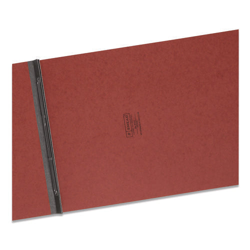 Prong Fastener Pressboard Report Cover, Two-piece Prong Fastener, 3" Capacity, 11 X 17, Red/red