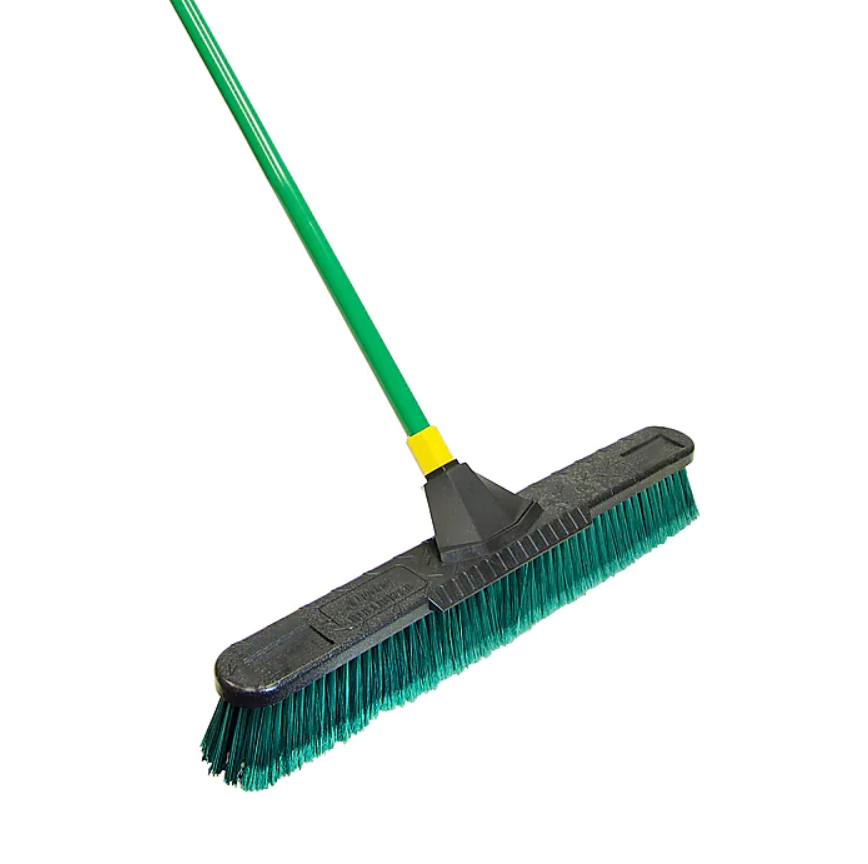 Quickie Bulldozer™ Tight Grip® 24" Multi-Surface Pushbroom Pack of 3