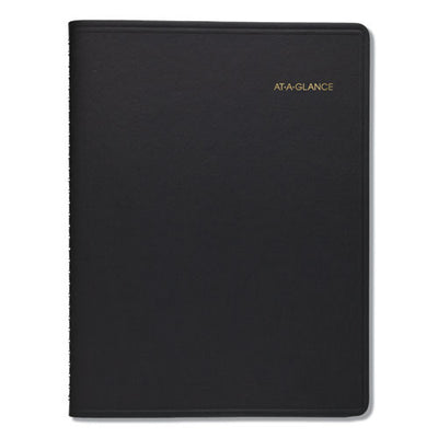 Monthly Planner, 11 X 9, Black Cover, 15-month (jan To Mar): 2023 To 2024