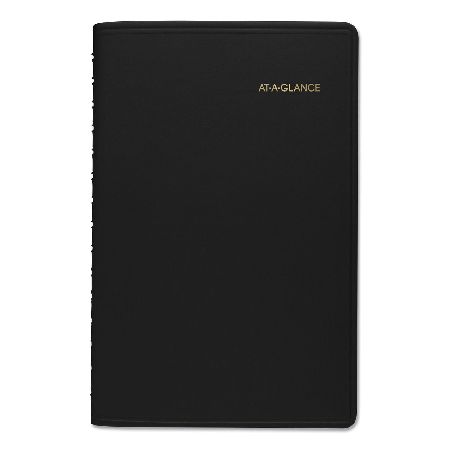Daily Appointment Book With 15-minute Appointments, One Day/page: Mon To Sun, 8 X 5, Black Cover, 12-month (jan To Dec): 2023