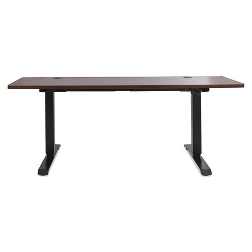 Adaptivergo Sit-stand 3-stage Electric Height-adjustable Table Base With Memory Control, 48.06" X 24.35" X 25" To 50.7",black