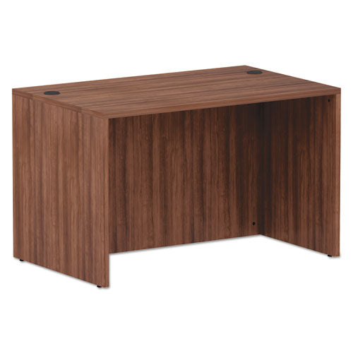 Alera Valencia Series Straight Front Desk Shell, 59.13" X 29.5" X 29.63", Espresso