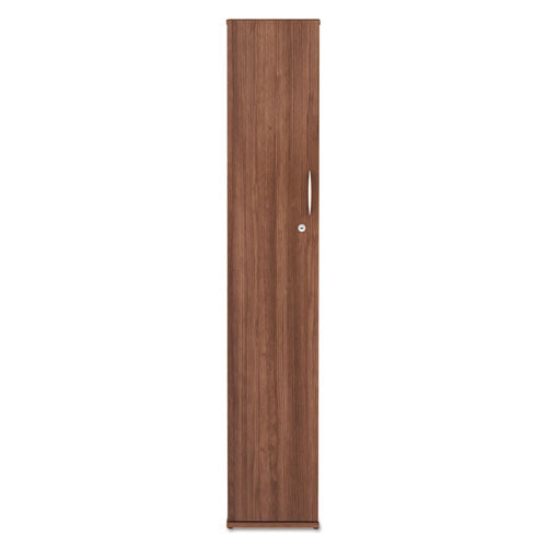 Alera Valencia Series Wardrobe, 11.88w X 22.78d X 65h, Modern Walnut