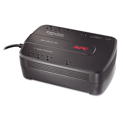 Be650g1 Back-ups Es 650 Battery Backup System, 8 Outlets, 650 Va, 340 J