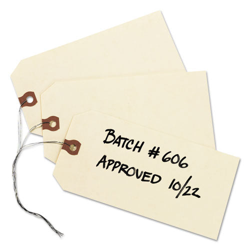 Unstrung Shipping Tags, 11.5 Pt Stock, 4.75 X 2.38, Blue, 1,000/box