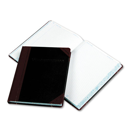Laboratory Notebook, Data/lab-record Format, Black/red Cover, 10.38 X 8.13, 300 Sheets
