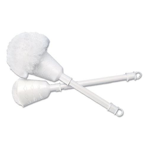 Cone Bowl Mop, 10" Handle, 2" Mop Head, White