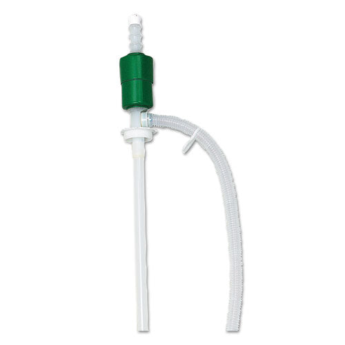 Drum Pump, 5 Gpm, Plastic, 46" Tall, Clear, 25/carton