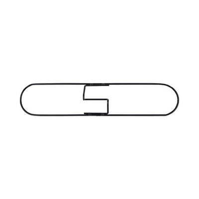 Clip-on Dust Mop Frame, 24w X 5d, Zinc Plated