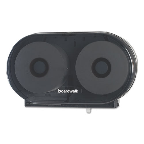 Jumbo Twin Toilet Tissue Dispenser, 20.25 X 6 X 12.25, Black