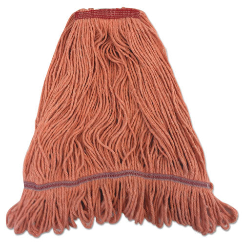 Pro Loop Web/tailband Wet Mop Head, Rayon, 24oz, White