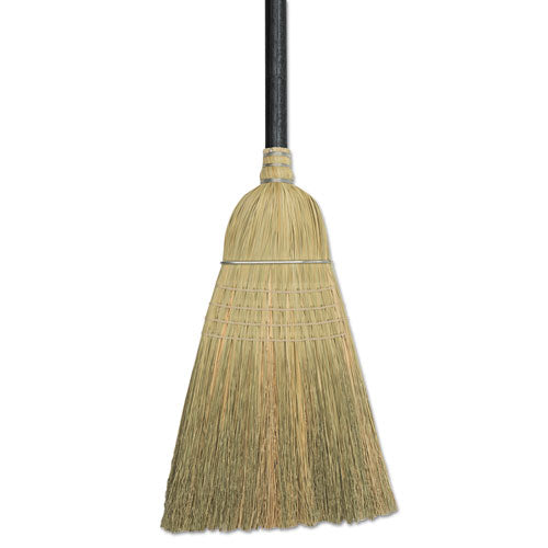 Warehouse Broom, Yucca/corn Fiber Bristles, 56" Overall Length, Natural