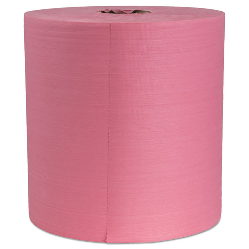 Hydrospun Wipers, 12 X 13, Red, 475/roll