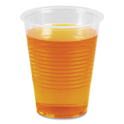 Translucent Plastic Cold Cups, 10 Oz, Polypropylene, 100/pack
