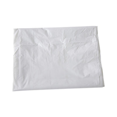 Linear Low Density Industrial Can Liners, 10 Gal, 0.5 Mil, 24 X 23, White, 500/carton