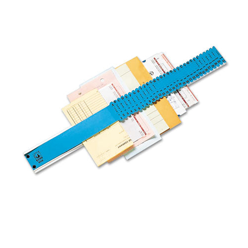 Plastic Indexed Sorter, 31 Dividers, Alpha/numeric/month/date/day Index, Letter Size, Blue Frame