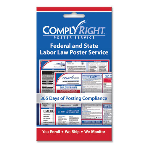 Labor Law Poster Service, "state Labor Law", 4 X 7