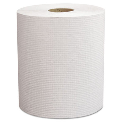 Cascades Select Roll Paper Towels, 1-ply, 7.9" X 800 Ft, White, 6 Rolls/carton