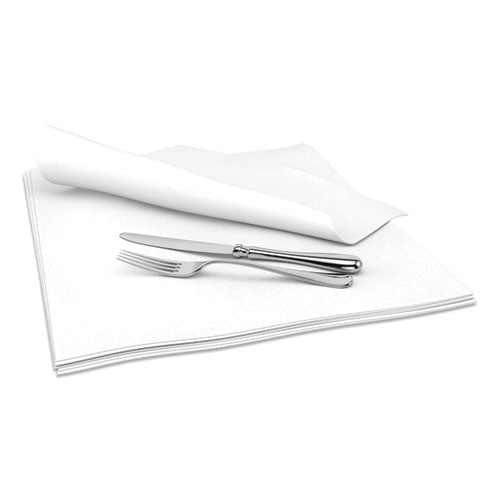 Select Dinner Napkins, 1-ply, White, 15.5 X 16, 250/pack, 12/carton