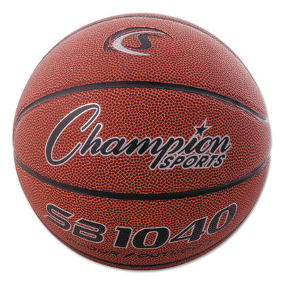 COMPOSITE BASKETBALL, OFFICIAL JUNIOR SIZE, BROWN