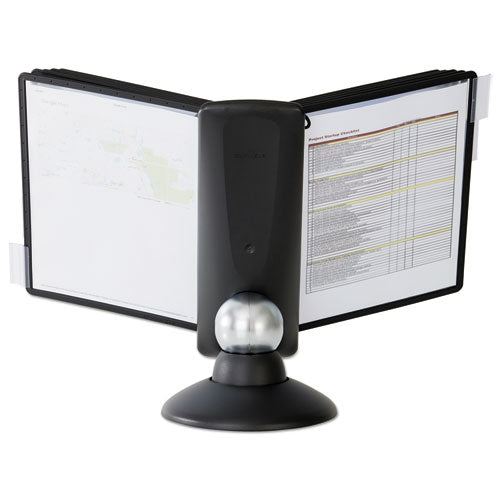 Sherpa Motion Desk Reference System, 10 Panels, Gray Borders