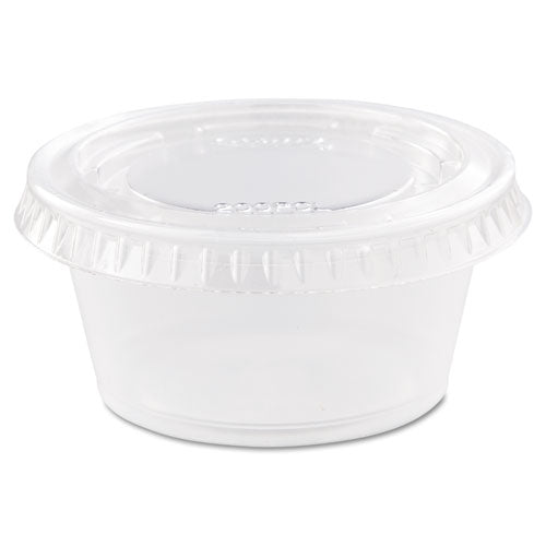 Conex Complements Portion/medicine Cups, 5.5 Oz, Translucent, 125/bag, 20 Bags/carton