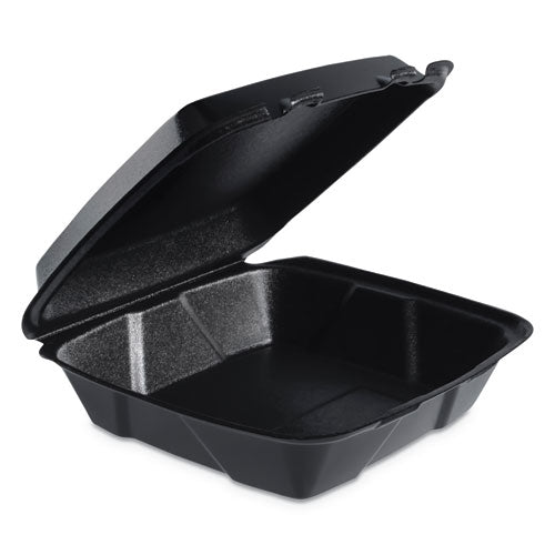 Insulated Foam Hinged Lid Containers, 1-compartment, 7.9 X 8.4 X 3.3, White, 200/pack, 2 Packs/carton