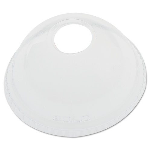 Dome-top Cold Cup Lids, Fits 16 Oz, Clear, 1,000/carton