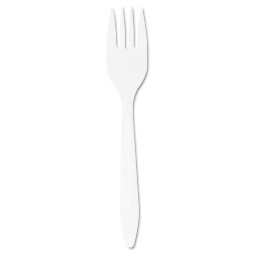 Style Setter Mediumweight Plastic Knives, White, 1000/carton