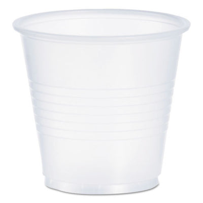 High-impact Polystyrene Cold Cups, 3.5 Oz, Translucent, 100/pack