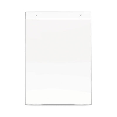 Classic Image Wall-mount Sign Holder, Portrait, 8.5 X 11, Clear