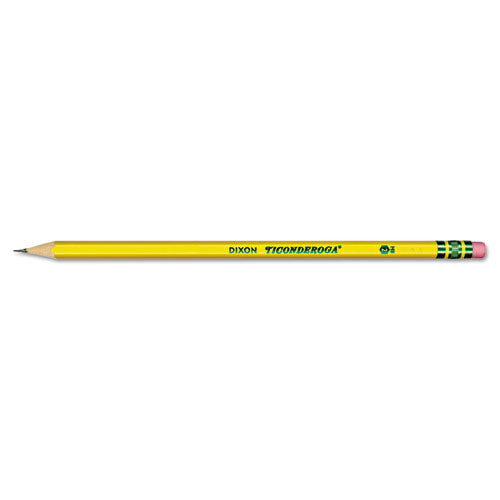 Golf Pencils, Hb (#2), Black Lead, Yellow Barrel, 72/box