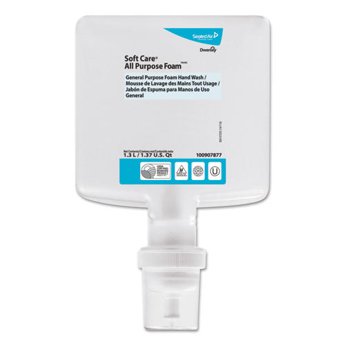 Soft Care All Purpose Foam For Intellicare Dispensers, Floral, 1.3 L Cartridge, 6/carton