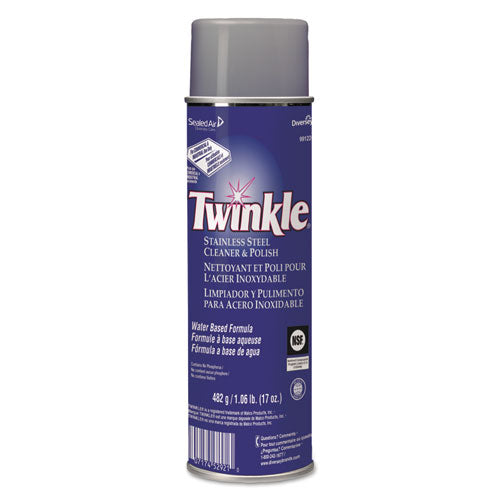Stainless Steel Cleaner And Polish, 17 Oz Aerosol Spray