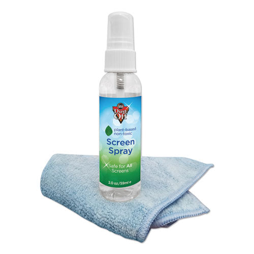 Laptop Computer Cleaning Kit, 50 Ml Spray/microfiber Cloth