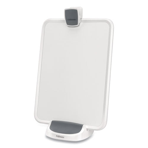 I-spire Series Document Lift, 100 Sheet Capacity, Abs Plastic/high Impact Polystyrene, White/gray
