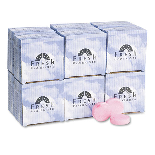 Urinal Deodorizer Blocks, Cherry Scent, 3 Oz, Red, 12/box, 12 Boxes/carton
