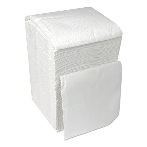 Cocktail Napkins, 1-ply, 9w X 4.5d, Black, 4,000/carton