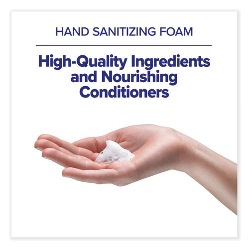 Advanced Hand Sanitizer Foam, For Fmx-12 Dispensers, 1,200 Ml, Unscented, 4/carton