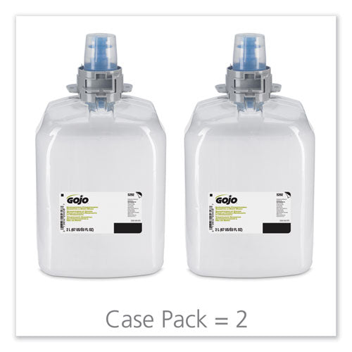 Invigorating 3-in-1 Shampoo And Body Wash, Botanical, 2,000 Ml Refill, 2/carton
