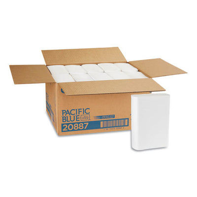 Pacific Blue Ultra Folded Paper Towels, 10.2 X 10.8, White, 220/pack, 10 Packs/carton
