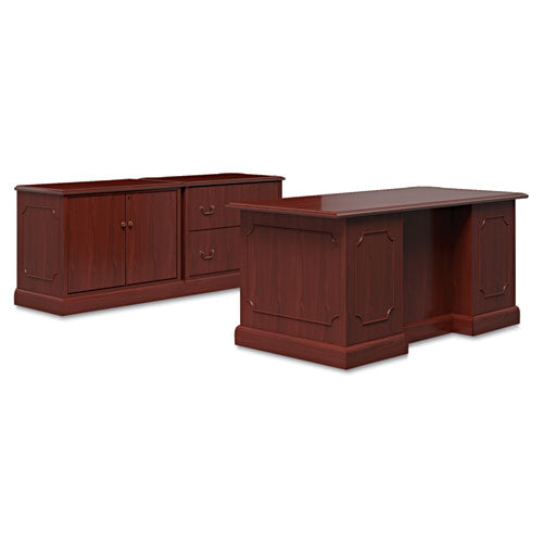 94000 Series Storage Cabinet, 37.5w X 20.5d X 29.5h, Mahogany