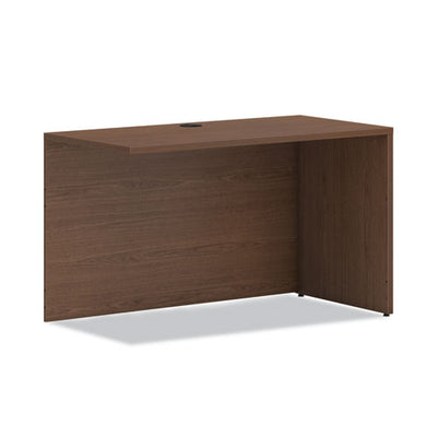 Mod Return Shell, Right, 48w X 24d X 29h, Sepia Walnut