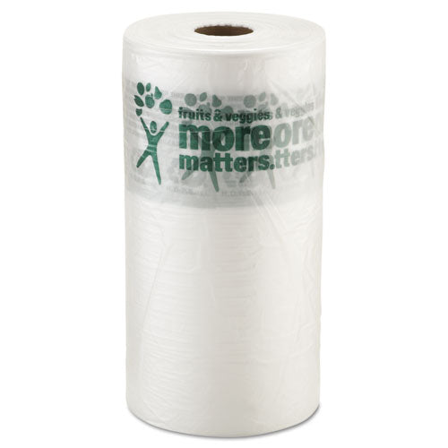 Produce Bags, 9 Microns, 12" X 20", Clear, 875 Bags/roll, 4 Rolls/carton