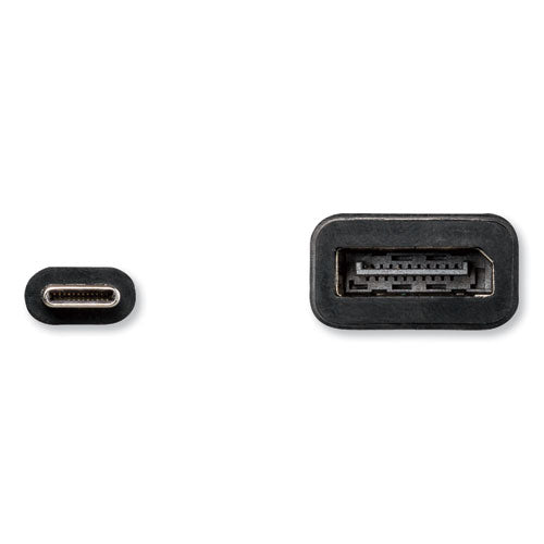 Usb Type-c To Displayport Adapter, 6 Ft, Black