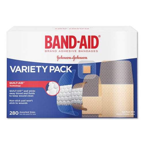 Sheer/wet Adhesive Bandages, Assorted Sizes, 280/box