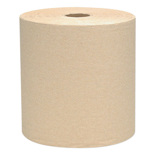 Essential Hard Roll Towels For Business, Absorbency Pockets, 1.5" Core, 8" X 800 Ft, White, 12 Rolls/carton