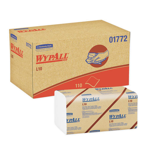 L10 Sani-prep Dairy Towels, Banded, 2-ply, 9.3 X 10.5, 200/pack, 12 Packs/carton